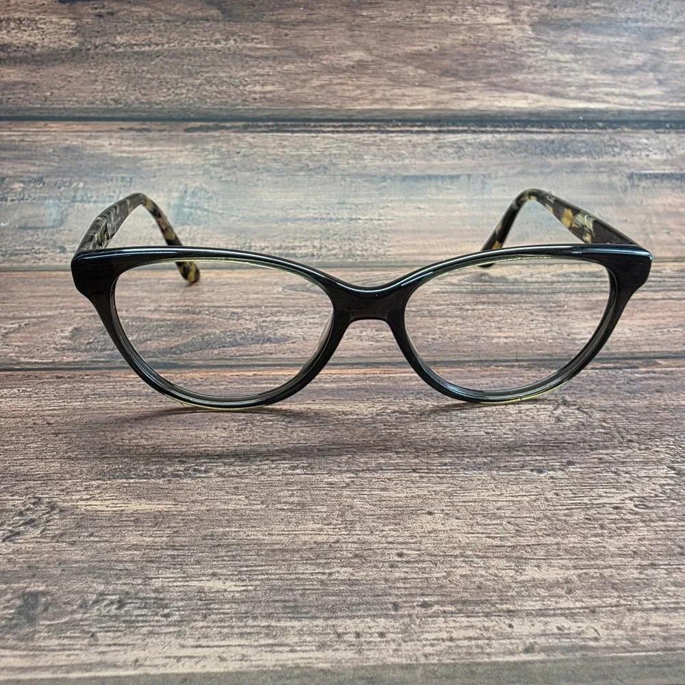 Elizabeth Arden EA 1159-1 Black Tortoise Cat Eye Frames 52-15-140